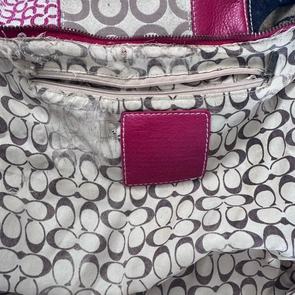 Coach Multicolor Patchwork Shoulder Bag - Picture 8 of 16